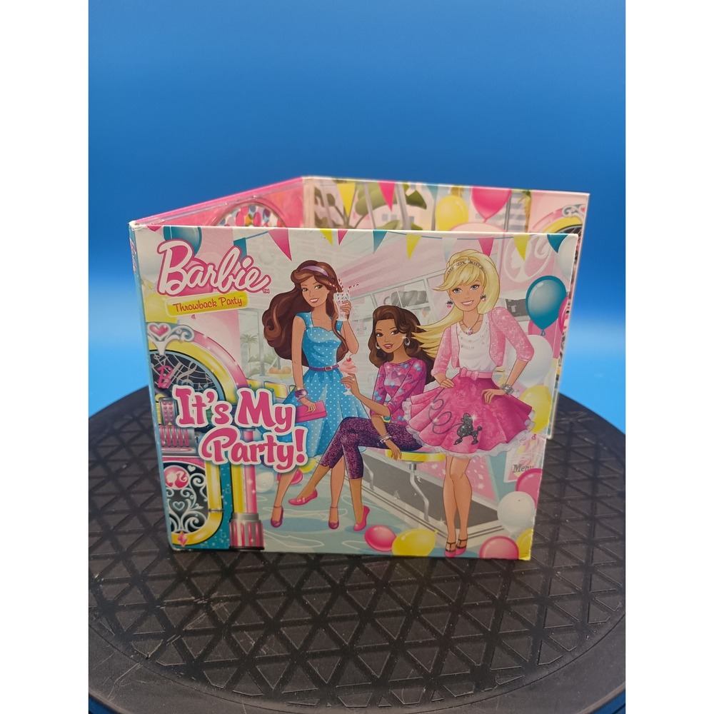 Barbie It's My Party Throwback Party CD 2014 Mattel 0096741465925 Pink Digipak